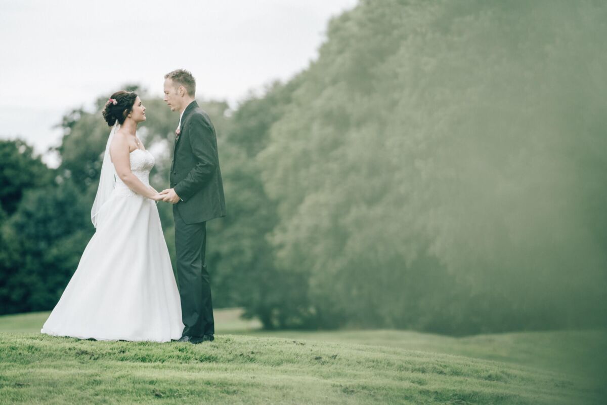 Als Hochzeitsfotograf bei einer standesamtlichen Trauung in Schermbeck - Landhotel Vosshövel